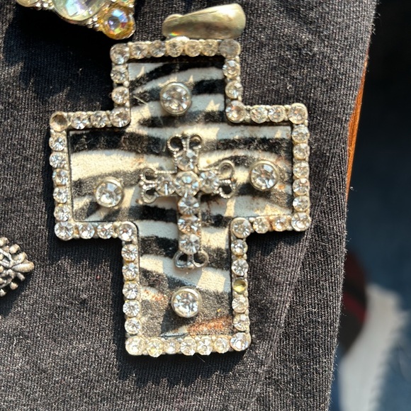 Cross western bling pendants - Picture 4 of 7